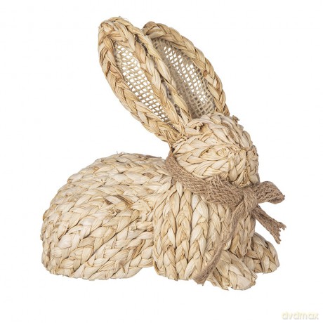 Figurka Pleciona Zając 15x9x16 cm