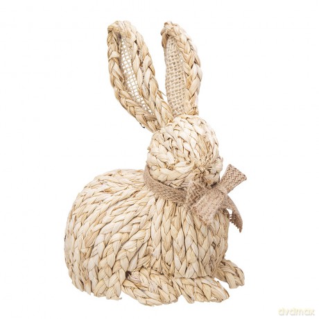 Figurka Pleciona Zając 16x14x20 cm