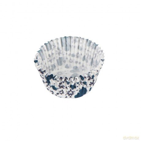 Foremki Do Babeczek Zdobione 100szt Dek. Serca 5x3,5cm (Altomdesign)