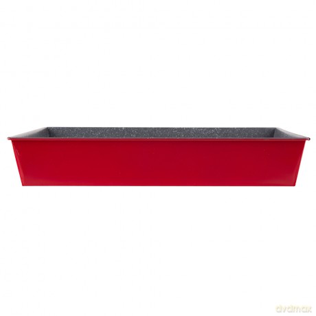 Forma Blacha 36x24,5xh6cm Czerwona
