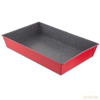 Forma Blacha 36x24,5xh6cm Czerwona