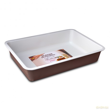 Forma Blacha Do Pieczenia Tłoczona 340x230 Non-Stick Caffe Creme (990-67/7)