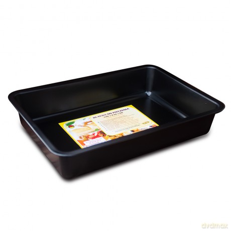 Forma Blacha Do Pieczenia Tłoczona 340x230 Non-Stick Czarna (990-61/2)