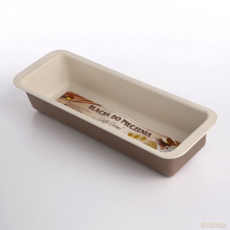 Forma Blacha Do Pieczenia Tłoczona 350x110 Non-Stick Caffe Creme (990-52/7)