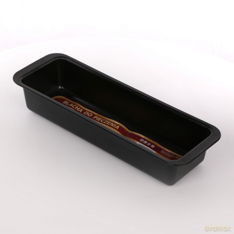 Forma Blacha Do Pieczenia Tłoczona 350x110 Non-Stick Czarna (990-52)