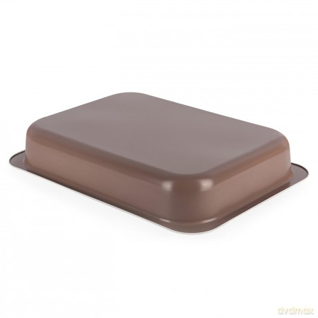 Forma Blacha Do Pieczenia Tłoczona 360x260 Non-Stick Caffe Creme (990-53/7)