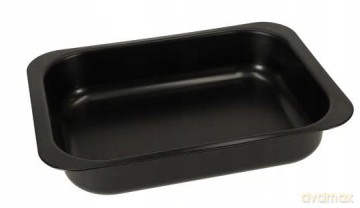 Forma Blacha Do Pieczenia Tłoczona 360x260 Non-Stick Czarna (990-53)