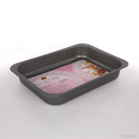 Forma Blacha Do Pieczenia Tłoczona 360x260 Non-Stick Szara (990-53/1)