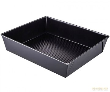Forma Blacha Fakturowana 360x245x60 Czarna (990-41)