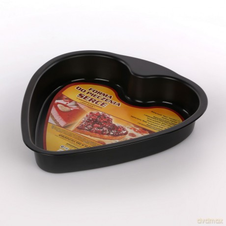 Forma Do Pieczenia Serce Non-Stick Czarna (990-59)