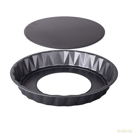Forma Do Tarty Śr.28cm z Wyjmowanym Dnem Non-Stick Szara (990-66)