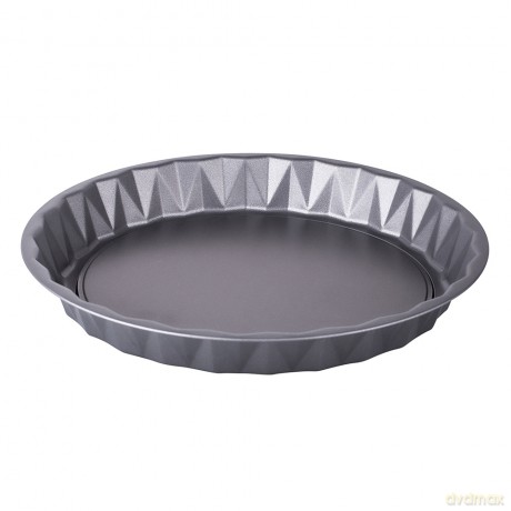 Forma Do Tarty Śr.28cm z Wyjmowanym Dnem Non-Stick Szara (990-66)