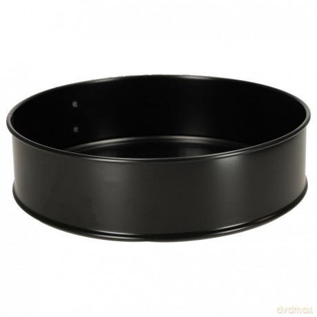 Forma Tortownica 240 Faktur.Dno Czarna (990-23)