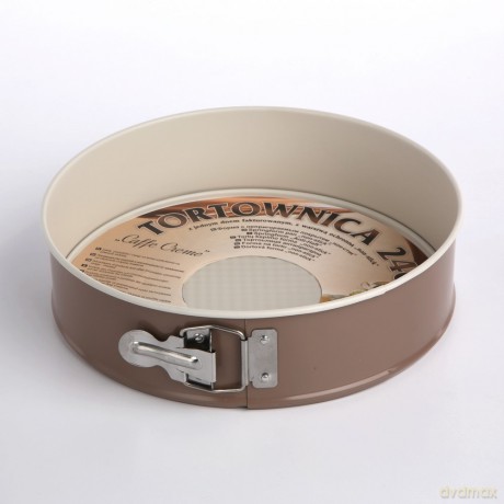 Forma Tortownica 240 Faktur.Dno Non-Stick Caffe Creme (990-23/7)