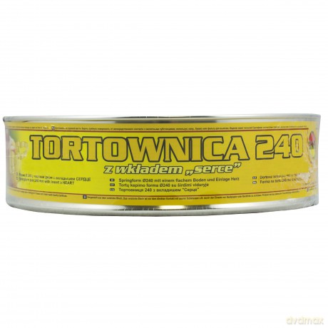 Forma Tortownica 240 Serce (162-79)