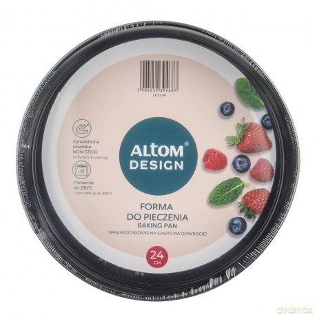 Forma Tortownica 24cm 03 Zielona