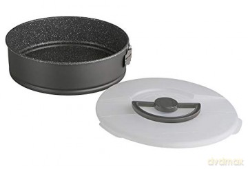 Forma Tortownica 26 cm z Plastikową Pokrywą I Uchwytem