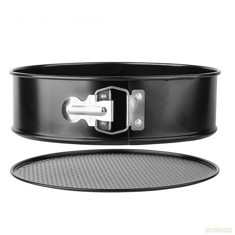 Forma Tortownica 260 Dno Fakturowane Non-Stick Czarna (990-104)