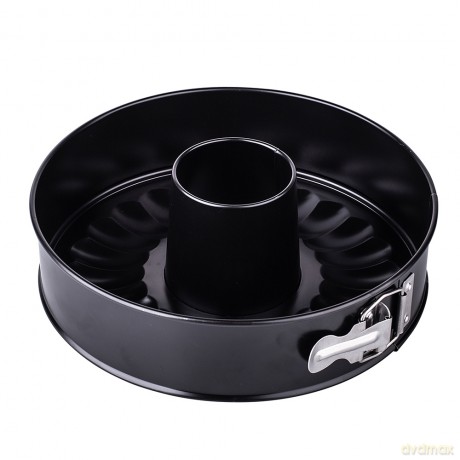 Forma Tortownica 260 Non-Stick Czarna Dwa Dna (990-105)
