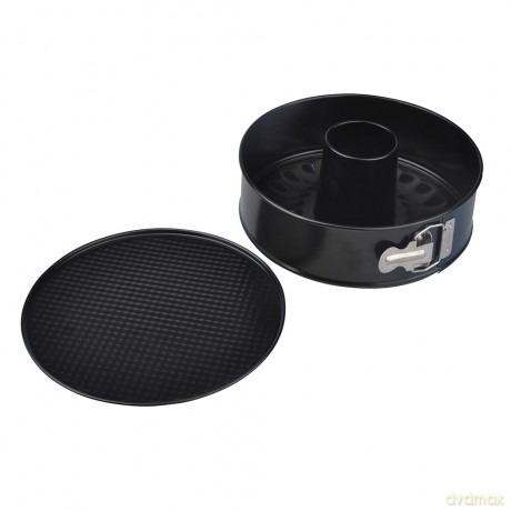 Forma Tortownica 260 Non-Stick Czarna Dwa Dna (990-105)