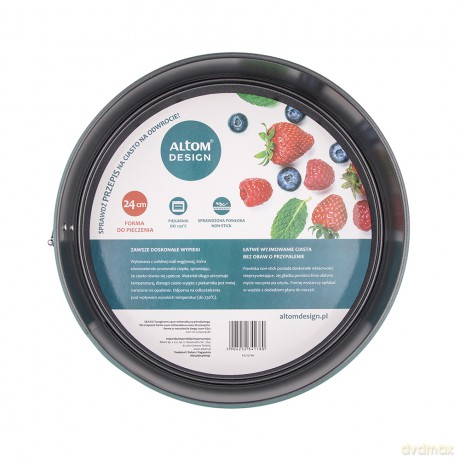 Forma Tortownica 26cm Zielona