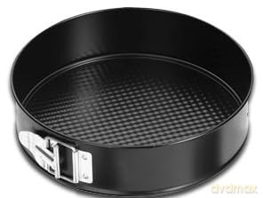 Forma Tortownica 270 Faktur.Dno Czarna (990-32)
