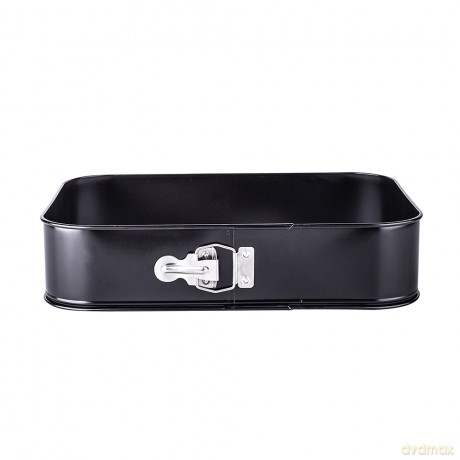 Forma Tortownica Prostokątna 340x240 Non-Stick Czarna (990-55)