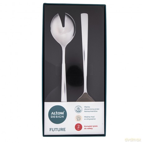 Future Komplet 2 El. Do Sałaty Pudełko Flok New