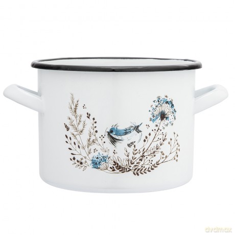 Garnek Prosty 2,2l Śr.16cm Wys.12cm Dek. Serenity