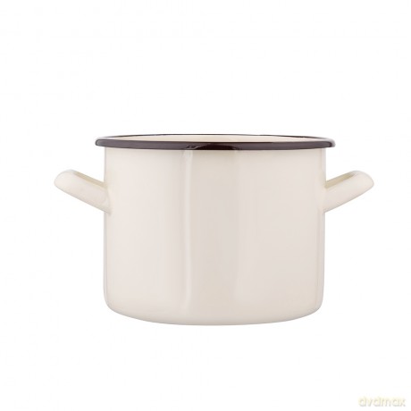 Garnek Prosty 2,2l Śr.16cm Wys.12cm Krem
