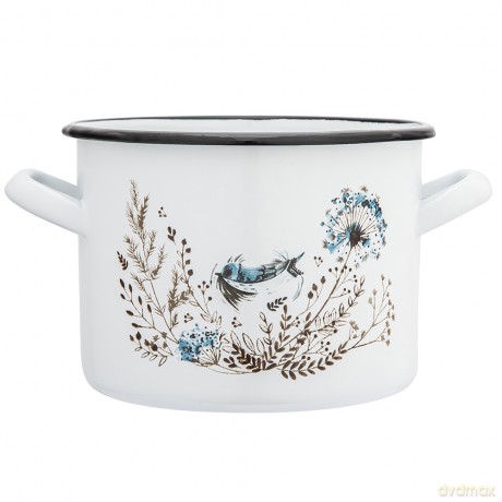 Garnek Prosty 3,3l Śr.18cm Wys.14cm Dek. Serenity