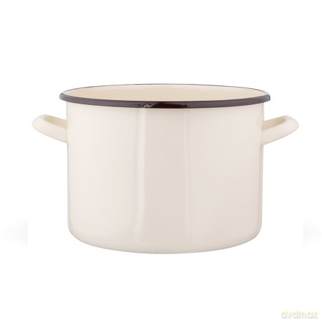 Garnek Prosty 3,3l Śr.18cm Wys.14cm Krem