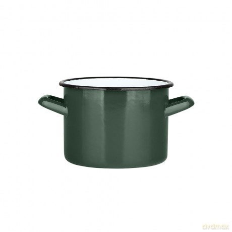 Garnek Prosty 4,4l Śr.20cm Wys.15cm Zieleń