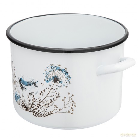 Garnek Prosty 5,8l Śr.22cm Wys.16cm Dek. Serenity