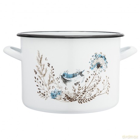 Garnek Prosty 7,5l Śr.24cm Wys.17cm Dek. Serenity