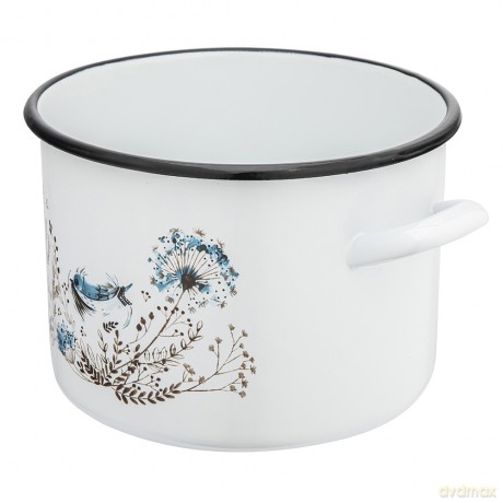 Garnek Prosty 7,5l Śr.24cm Wys.17cm Dek. Serenity