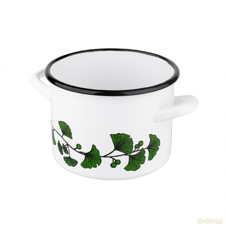 Ginko Garnek Prosty 3,3l Śr.18cm Wys.14cm Biały