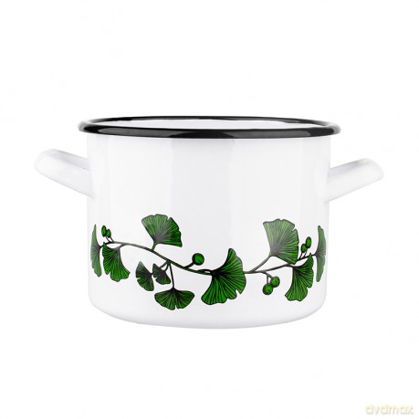 Ginko Garnek Prosty 4,4l Śr.20cm Wys.15cm Biały