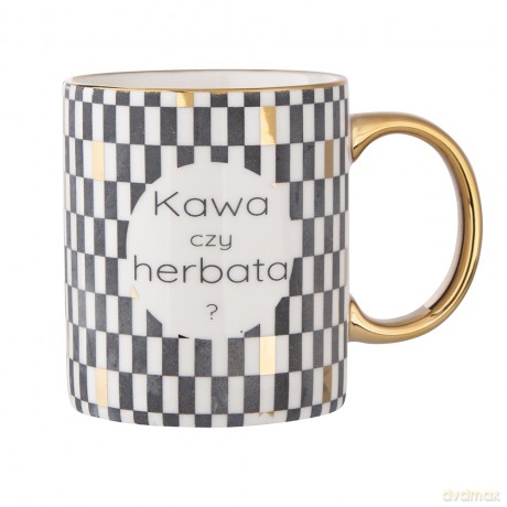 Gold Dream Kubek Prosty Nbc 250 Ml Ze Złotym Uchem Dek. Kawa Czy Herbata