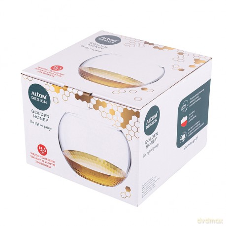 Golden Honey Kula Szklana H-13,5 cm (Color Box)