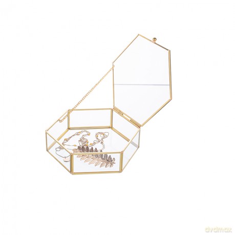 Golden Honey Szkatułka Szklana 17x16 cm (Color Box)