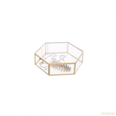 Golden Honey Szkatułka Szklana 17x16 cm (Color Box)
