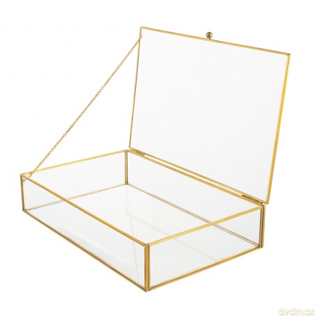 Golden Honey Szkatułka Szklana 25x16 cm (Color Box)