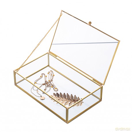 Golden Honey Szkatułka Szklana 20x12 cm (Color Box)