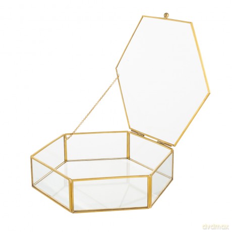 Golden Honey Szkatułka Szklana 20x19 cm (Color Box)