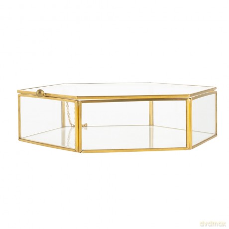 Golden Honey Szkatułka Szklana 20x19 cm (Color Box)