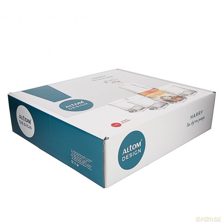 Harry Zestaw Do Whisky Karafka 0,75l + 4 Szklanki 280ml