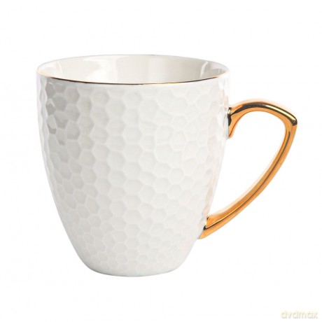 Honey Kubek 430ml Ze Złotym Uchem