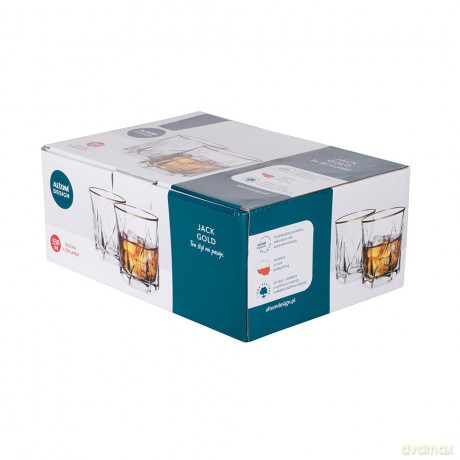 Jack Gold Kpl.6 Szklanek 330ml