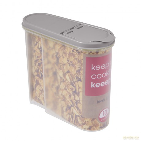 Jean Pojemnik Na Płatki Śniadaniowe 1,25l Szary (10417)